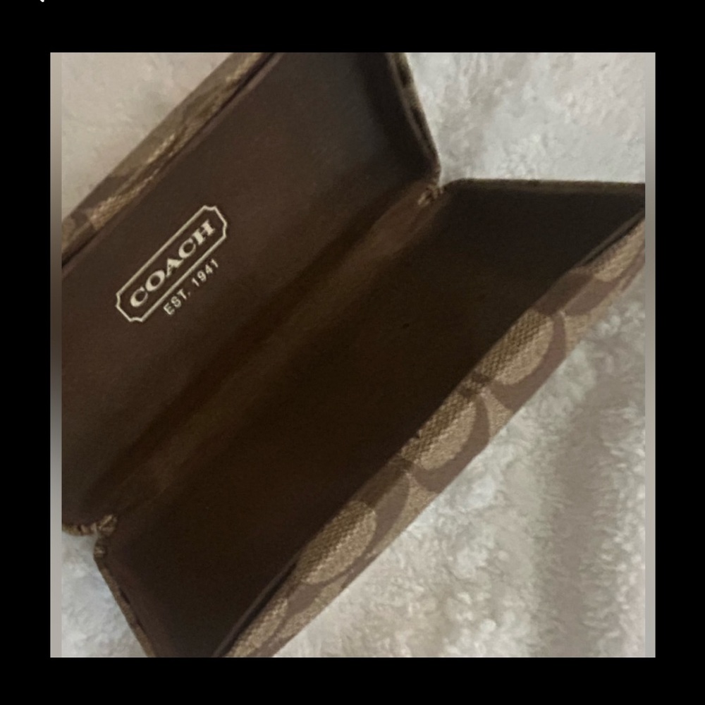 COACH EYEWEAR CASE